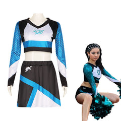 Cheerleader Performance Costume Maddy Outfit from Euphoria TV Show Cosplay Dance Dress - Halloweez
