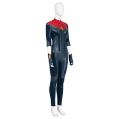 Halloweez Captain Marvel II Carol Danvers Battle Suit Cosplay Costume Set