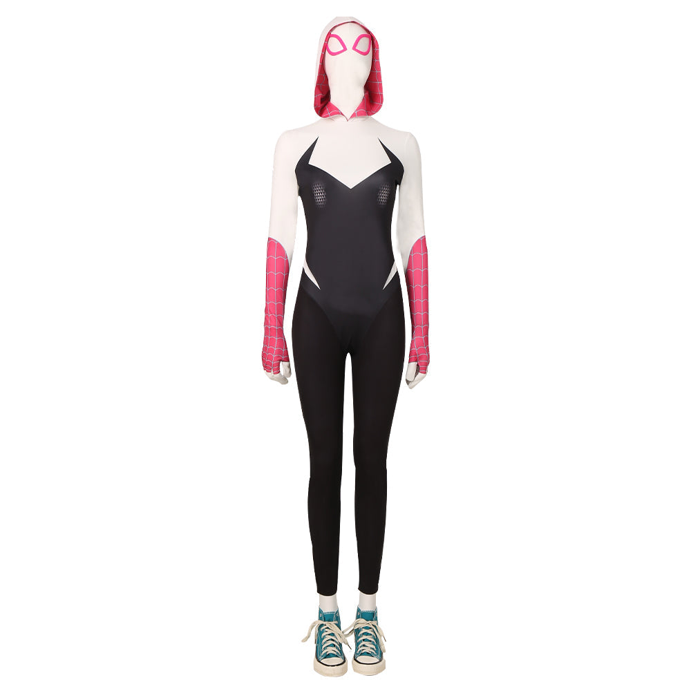 Halloweez Spider-Man Women's Cosplay Jumpsuit Costume Outfit