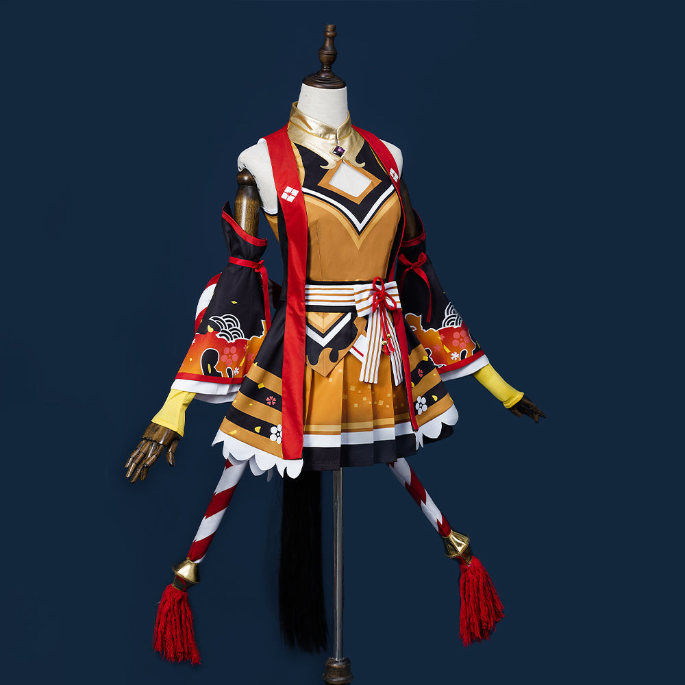 Halloweez Uma Musume Pretty Derby Season 3 North Black Women's Cosplay Outfit