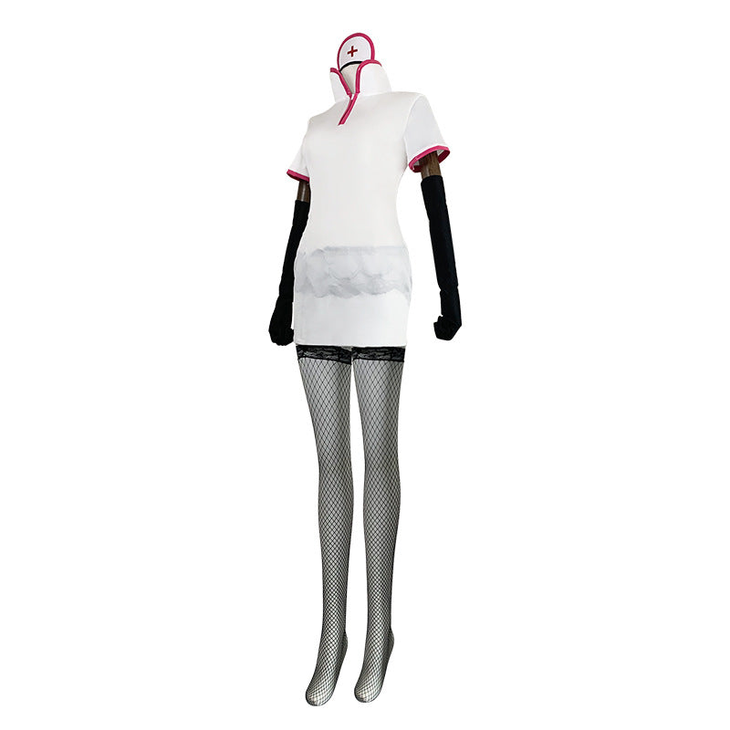 Chainsaw Man Makima Nurse Cosplay Costume - Sexy Anime Outfit - Halloweez