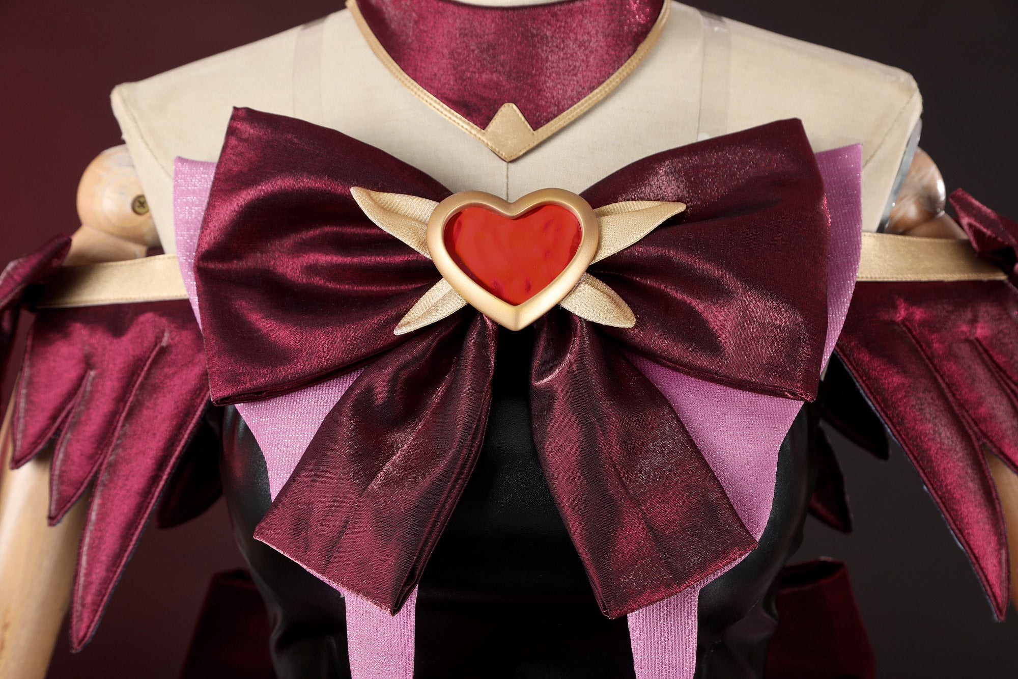 Overwatch Magical Girl Cos Black Red Cute Juno Mythic Skin Cosplay Costume - Halloweez