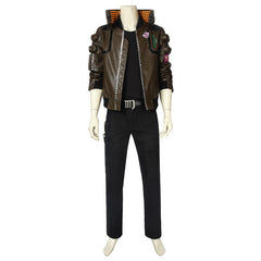 Halloweez Cyberpunk 2077 Inspired Male Cosplay Jacket for Ultimate Roleplay Experience