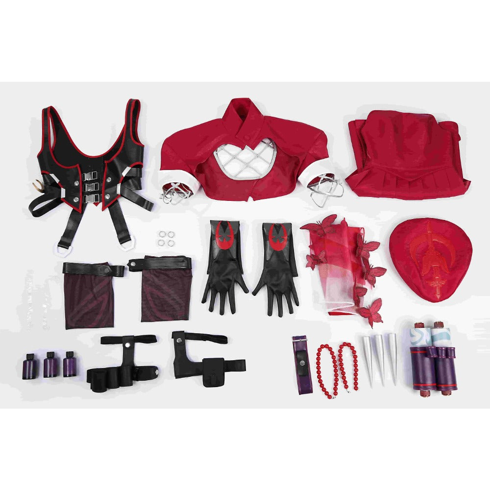 Marvel Rivals Psylocke Cosplay Costume - Premium Quality Game Character Outfit - Halloweez