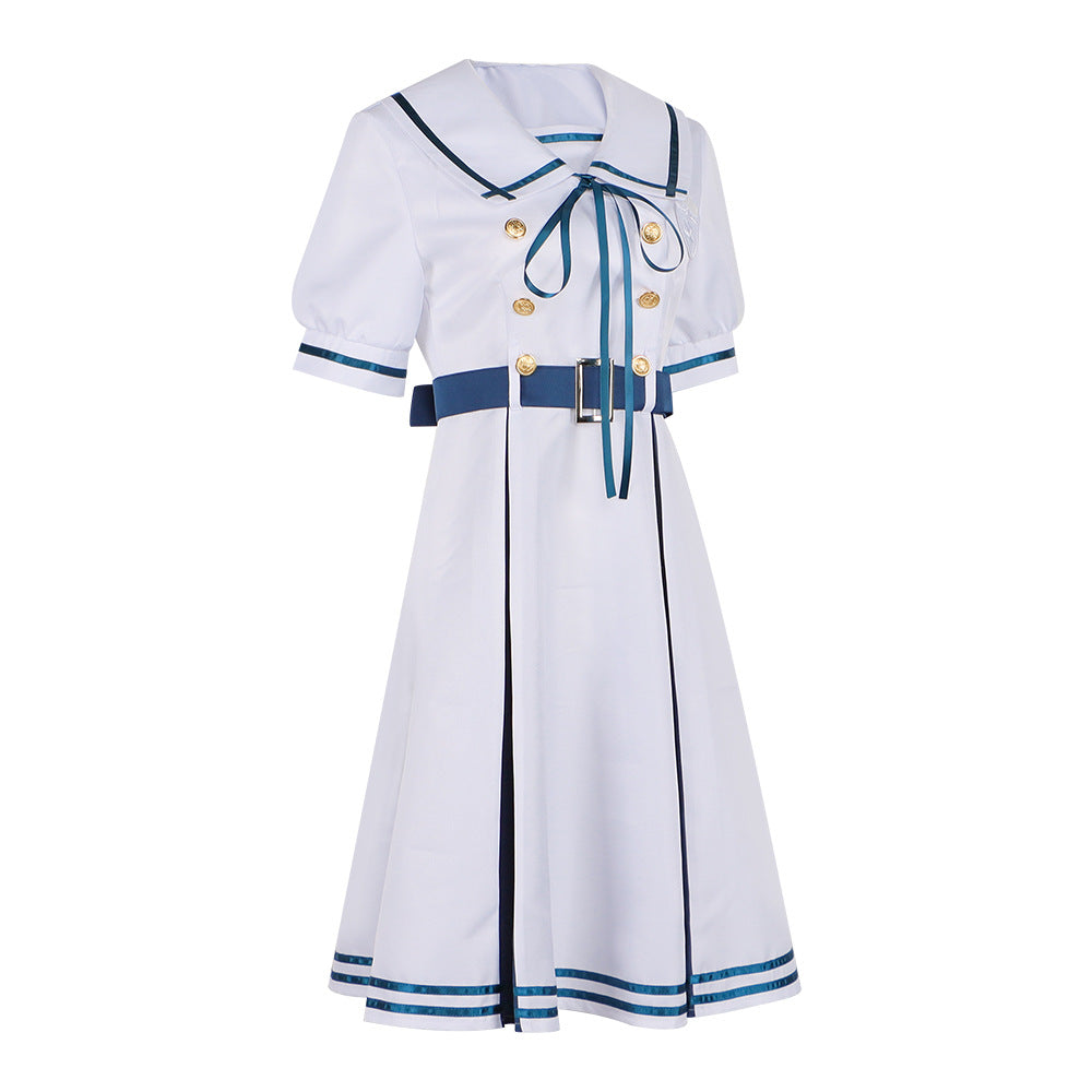 Wakaba Mutsumi Cosplay Costume BanG Dream! Ave Mujica Anime School Uniform JK Outfit - Halloweez
