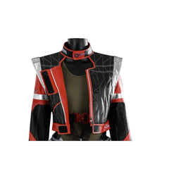 Halloweez Palmer Punk Cosplay Costume - Complete Set with Shirt, Pants, Coat, Belts, Boots