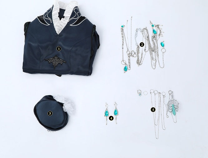 Yelena Cosplay Costume from Endless Labyrinth Game - Complete Anime Cosplay Outfit for Women - Halloweez