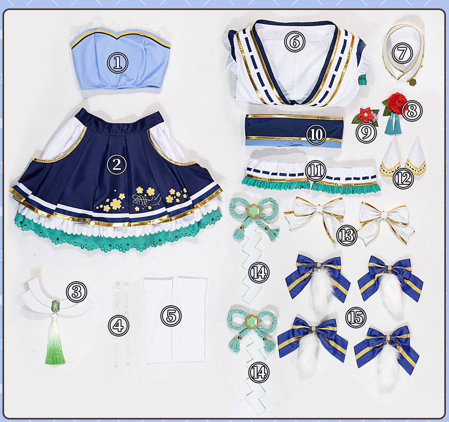 Uma Musume: New Year Satono Diamond 2D Cosplay Anime Game Costume Women's Kimono Set - Halloweez