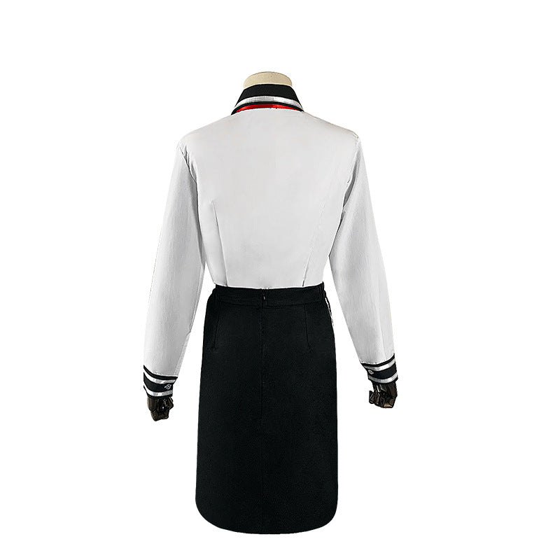 BioShock Infinite Elizabeth Cosplay Costume Maid Dress Role Play Halloween Outfit - Halloweez