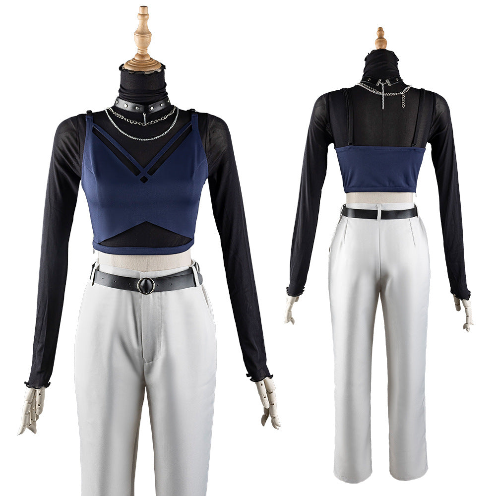 School Idol Master Temari Tsukimura Cosplay Costume - Anime Game Dress for Women - Halloweez