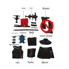 Thor Ragnarok Cosplay Costume,Custom Size for Halloween & Comic‑Con