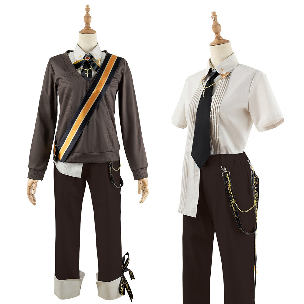 World Project 2.5 Anniversary Kagamine Len & Tenma Tsukasa 2D Anime Costume Set for Men and Women - Halloweez