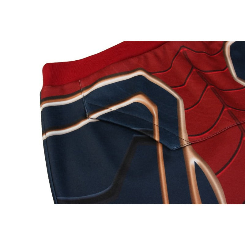 Halloweez Iron Spider Hoodie Sweatshirt - Spiderman Cosplay Costume from Infinity War