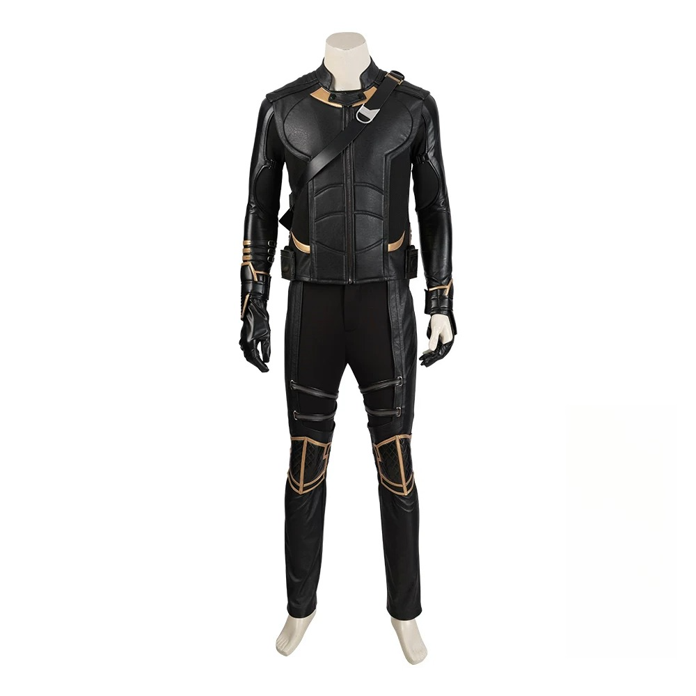 Avengers 4 Hawkeye Ronin Cosplay Costume, Samurai Style Warrior Outfit Full Set for Men - Halloweez
