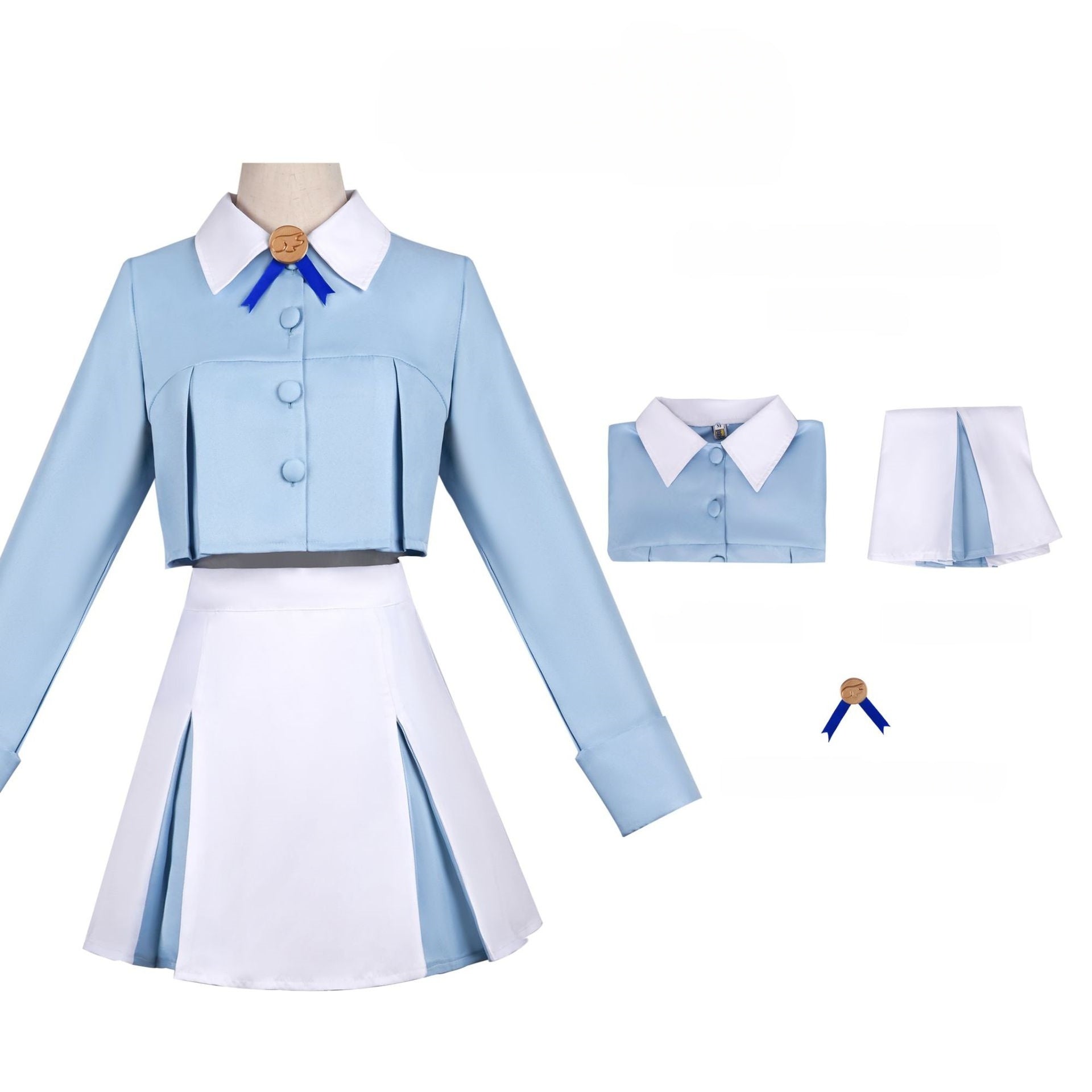 Cardcaptor Sakura Cosplay Costume Sakura Kinomoto Anime Outfit for Women - Halloweez