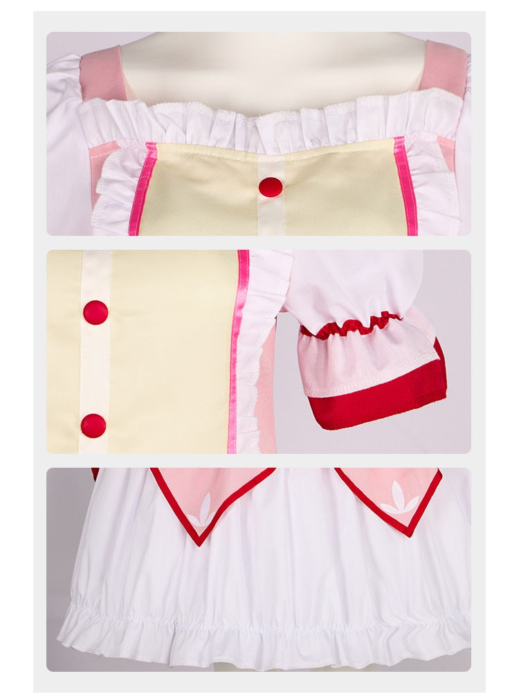Magical Girl Madoka Cosplay Costume - Madoka Kaname & Homura Akemi Lolita Battle Dress for Halloween & Stage