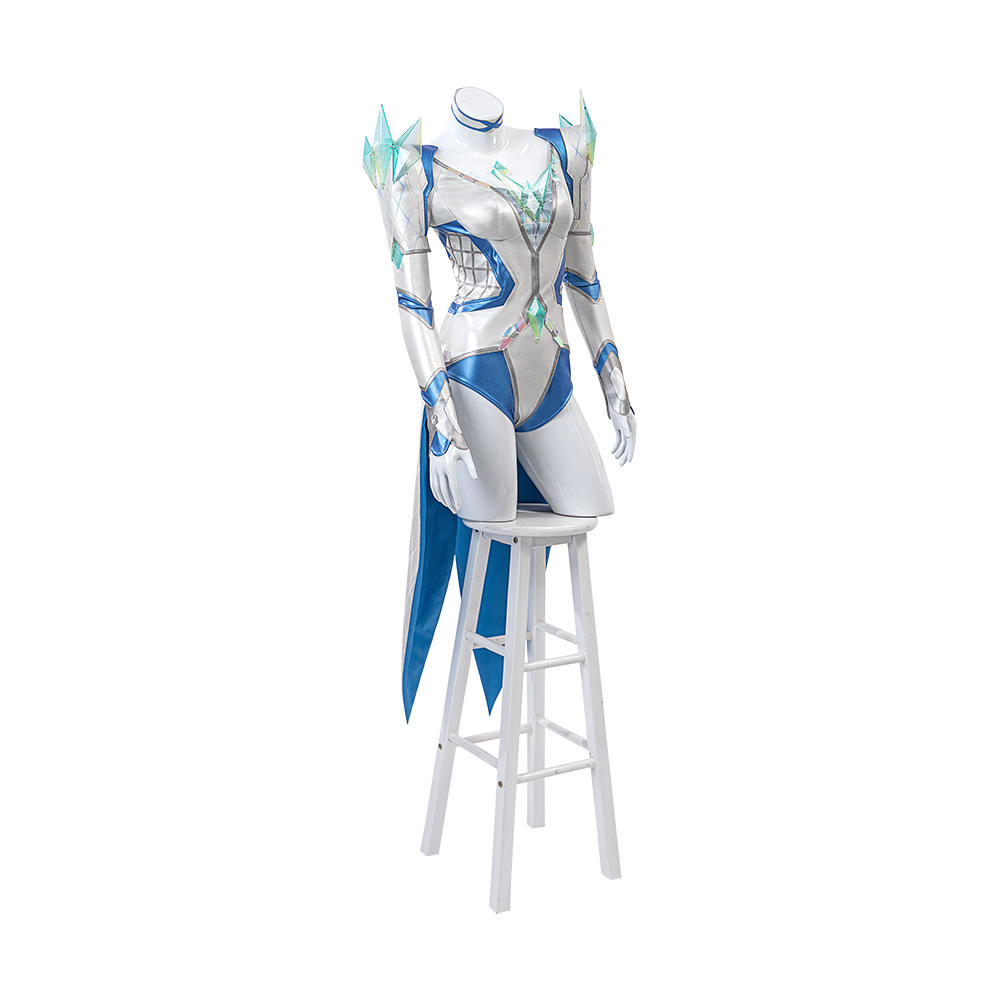 Marvel Rivals Emma Frost Cosplay Costume, White Queen Full Set Anime Game Outfit for Women Halloween Party Cosplay - Halloweez