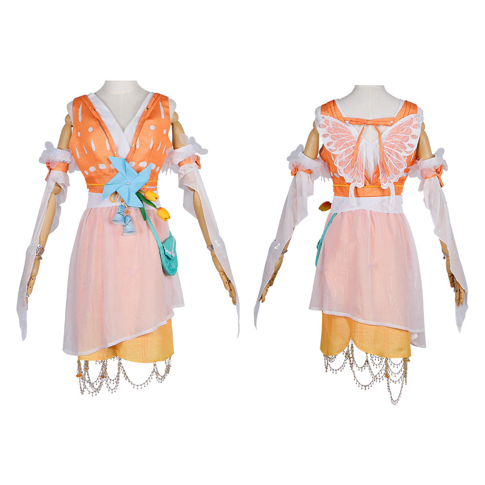 Fifth Personality cos Gardener costume Tulip Dream cosplay game role play dress - Halloweez