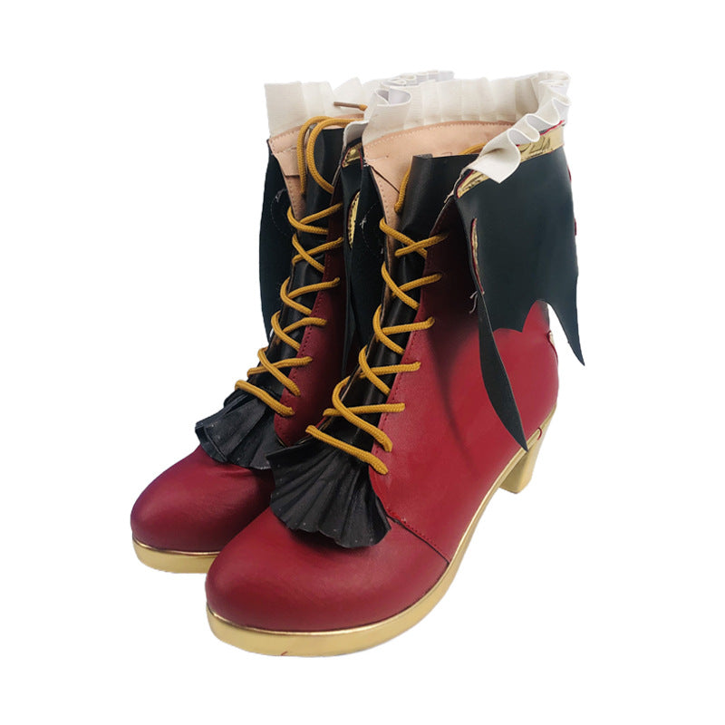 Virtual Anchor Bingtang IO Cosplay Shoes for Anime Conventions and Performances - Halloweez