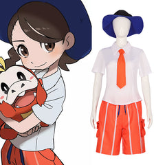 Pokemon Scarlet Violet Halloween Cosplay Costume - Cute Academy Style School Uniform for Stage Performance
