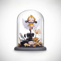 Exquisite Halloweez Eternal Flower Christmas Gift Bubble Mart Ornament - Ideal for Birthdays, Girlfriends, and Best Friends