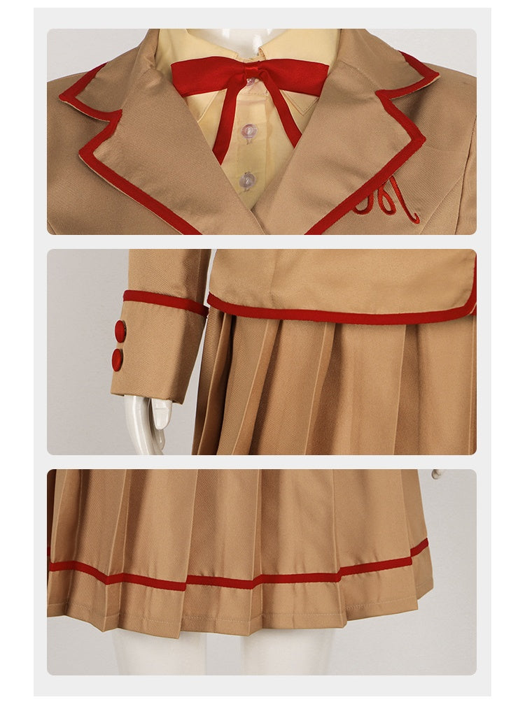 Dream Color Pastry Chef Amano Ichigo Cosplay Costume Saint Mary Academy Uniform