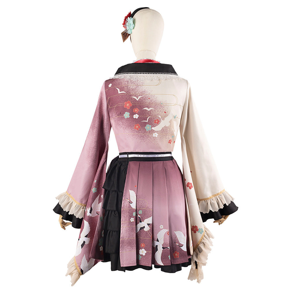 Project Sekai Akiyama Mizuki Cosplay Costume Anime Japanese Kimono Outfit - Halloweez