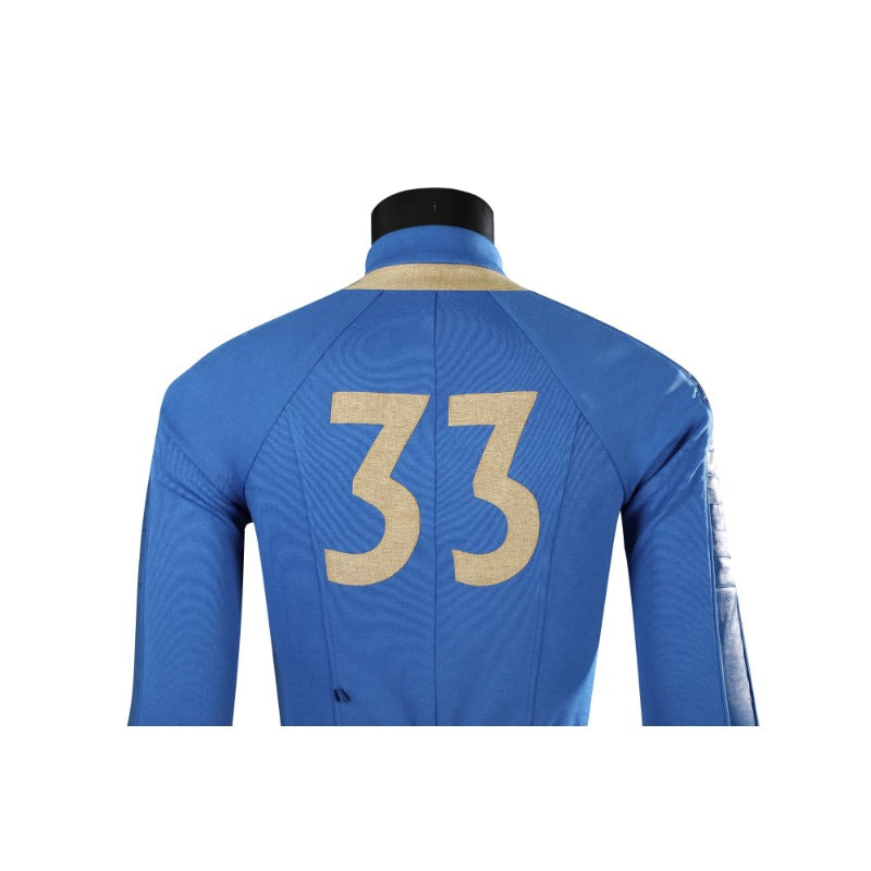 Halloweez Exclusive: Fallout Overseer Hank Cosplay Costume for Men - Perfect for Halloween Carnivals - Halloweez