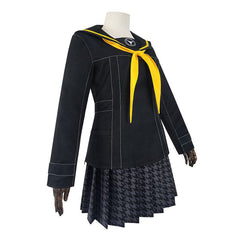 Persona 4 Golden Rise Kujikawa Cosplay Costume School Uniform