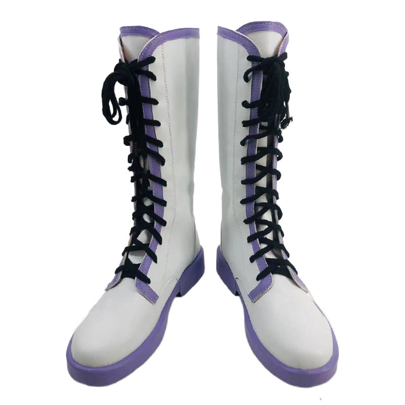 Rainbow Agency Virtual Streamer Tohsetsu Cosplay Shoes for Anime Conventions - Halloweez