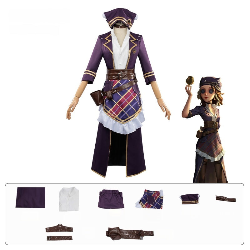 Identity V Demi Bourbon Cosplay Costume - Unique Game Cosplay Survivor Demi Bourbon Cos - Halloweez