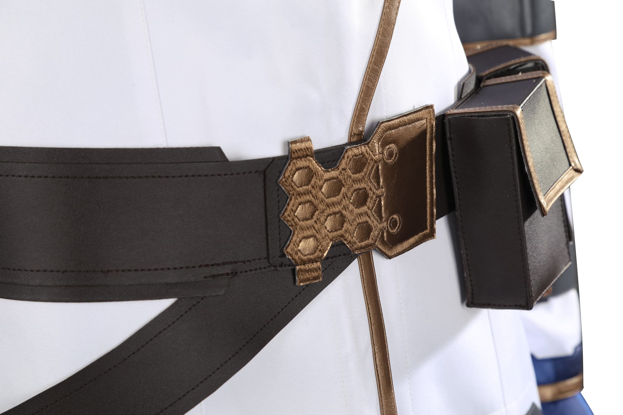 Premium Valorant Cypher Cosplay Costume Full Set for Game Role Play - Halloweez