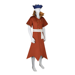 Dr.Stone Seven Seas Ryusui Cosplay Coat with Hood Halloween Costume - Halloweez