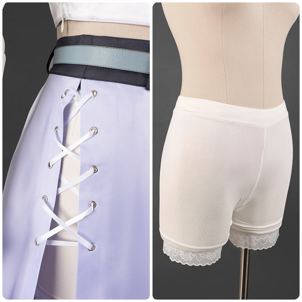 School Idol Master Himesaki Ripa Cosplay Costume Anime Game Dress - Halloweez