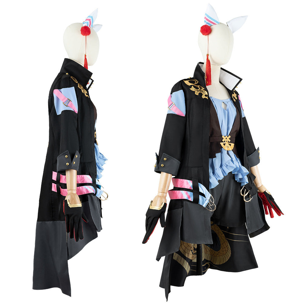 Uma Musume Katsuragi Ace Female Cosplay Costume Anime Game Suit - Halloweez