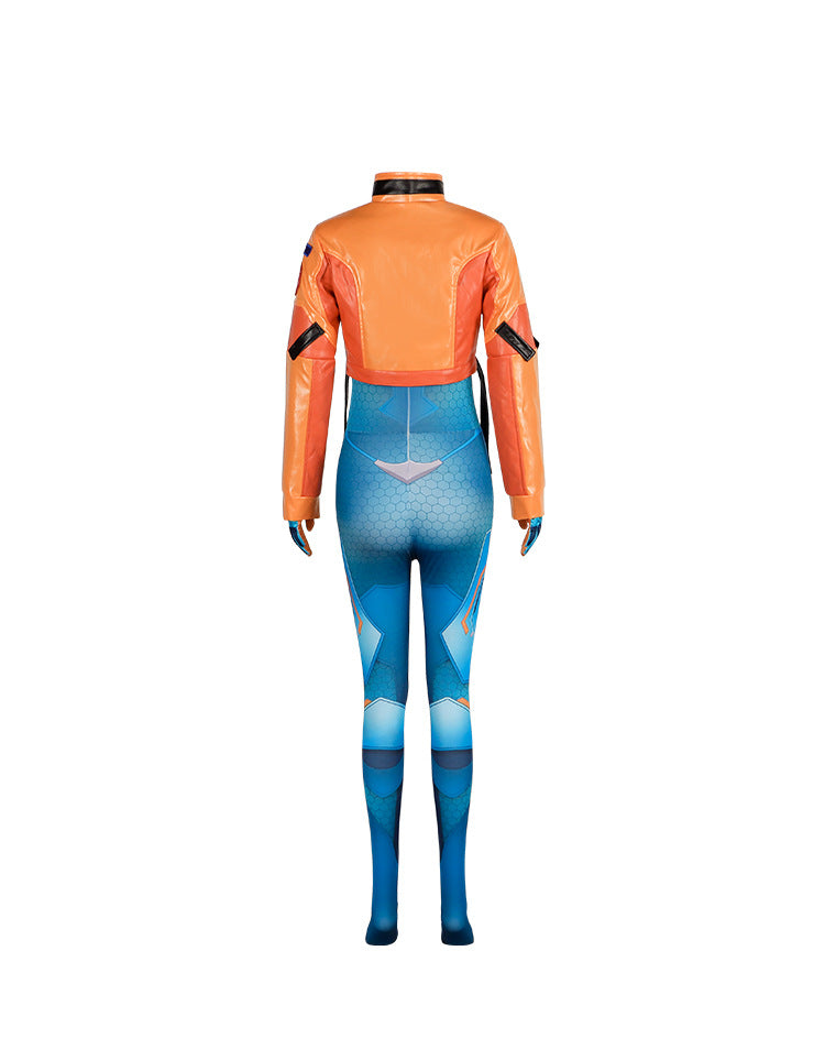 Overwatch Juno Cosplay Costume - Game Character Role Play Jumpsuit - Halloweez