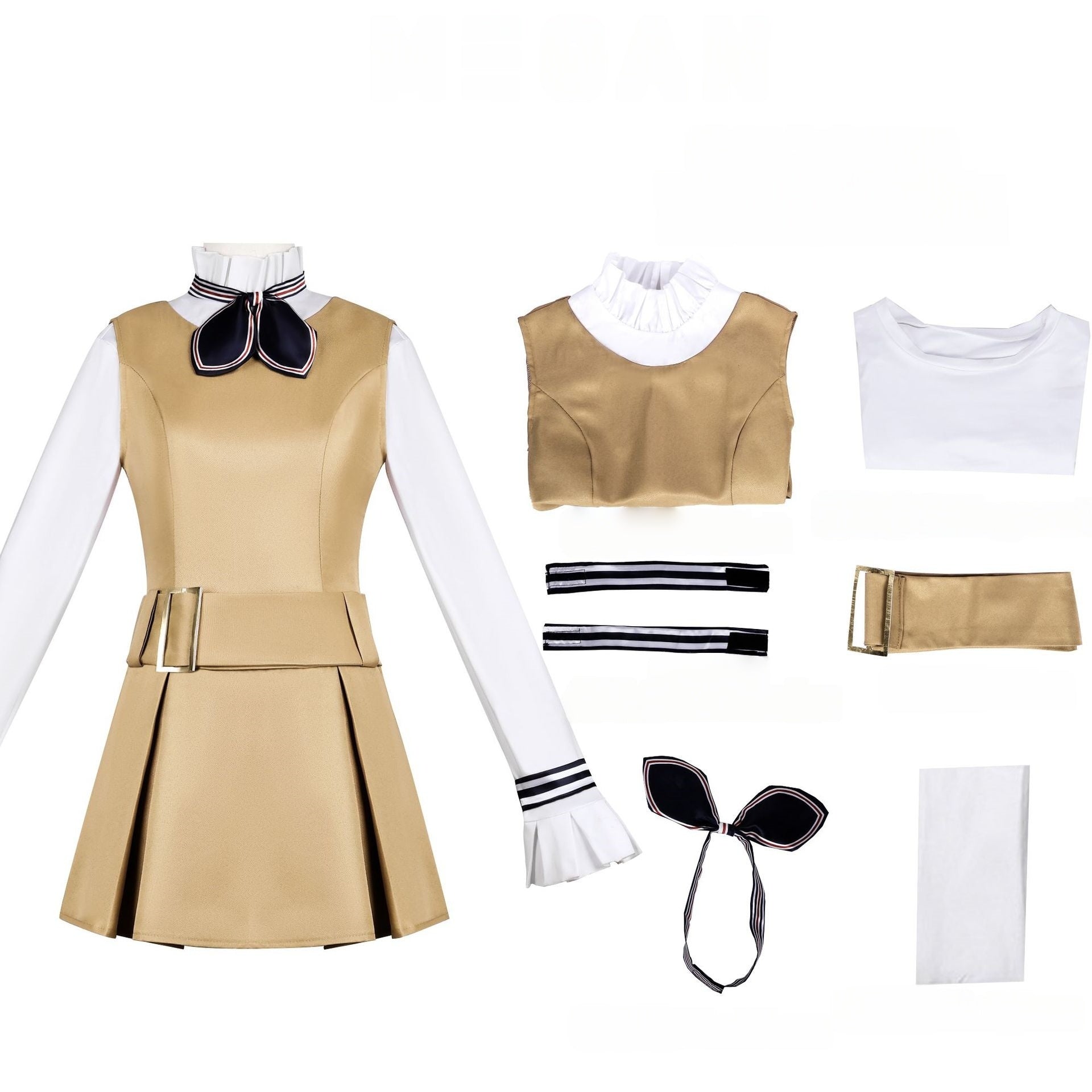 M3GAN 2.0 Movie Same Dress Women Dress Megan Cosplay Costume for Daily Wear - Halloweez