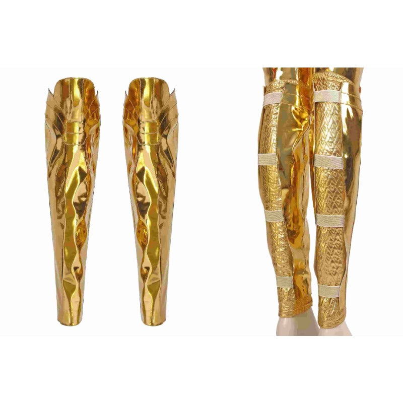 Halloweez Diana Prince Golden Battle Armor Cosplay Costume for Festive Celebrations