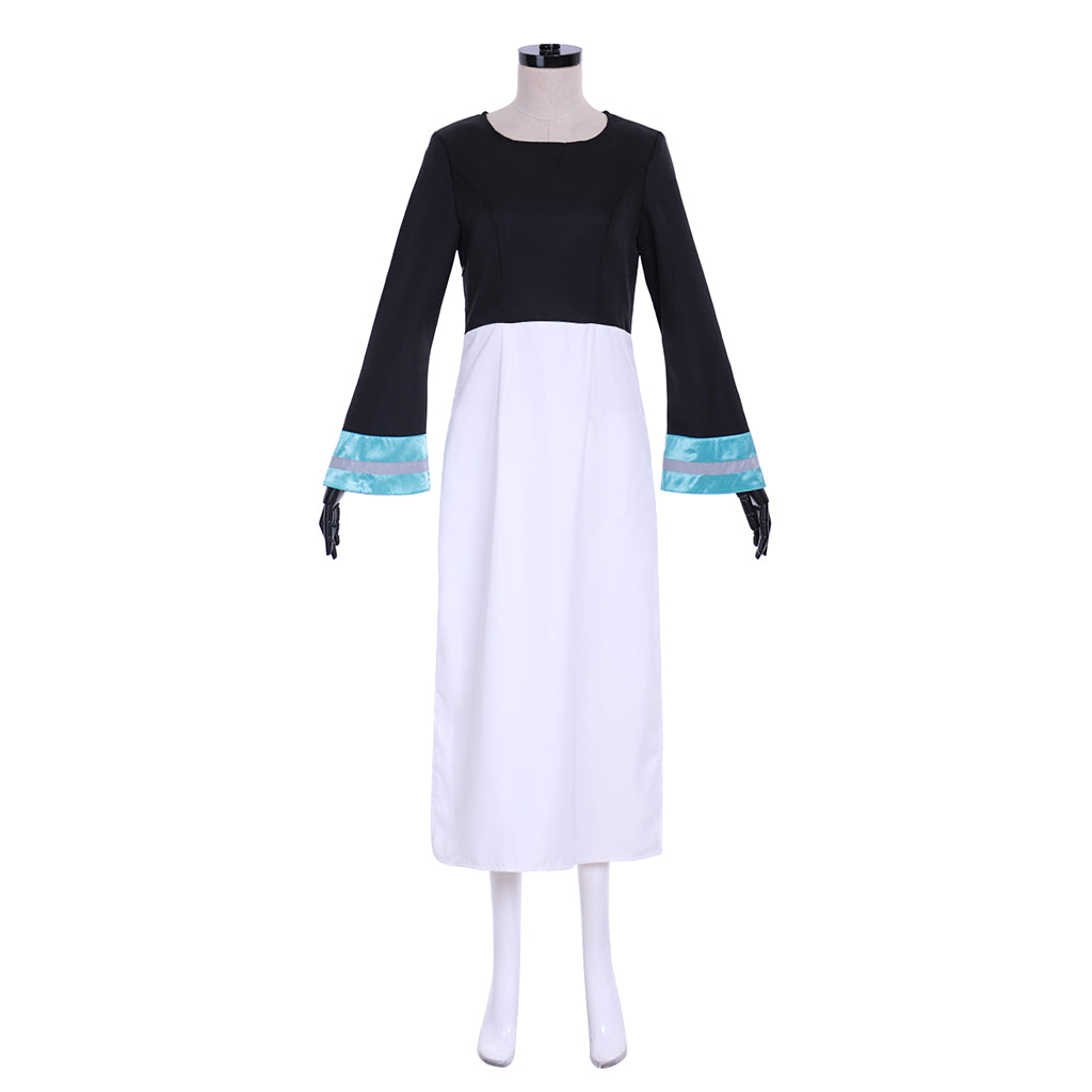 Stunning Fire Force Iris Nun Cosplay Costume by Halloweez
