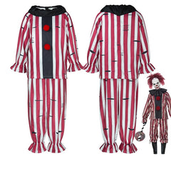 Halloween Nightmare Clown Men's Cosplay Costume - Evil Role Play Ready Stock - Halloweez