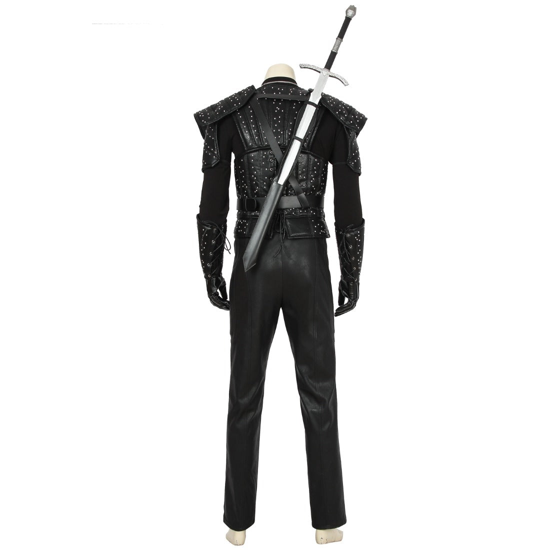 Geralt of Rivia Full Cosplay Costume from The Witcher Monster Hunter Outfit for Men - Halloweez