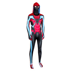 Halloween Cosplay Costume Children's Jumpsuit Hooded Suit Miles Adult Male Gwen Spider-Man Bodysuit - Halloweez