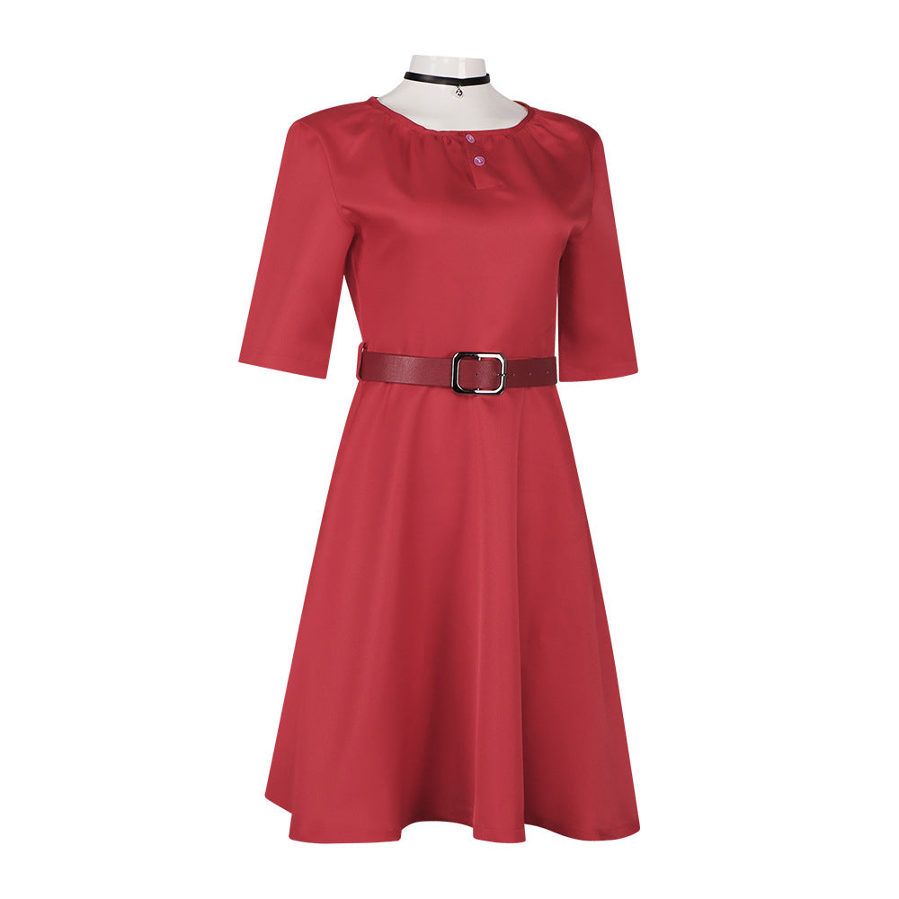 Witch and Familiar Cosplay Costume Nico Tsukizuki Anime Role Play Dress