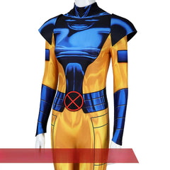 X-Men 97 Jean Grey Phoenix Cosplay Costume Women Tight Bodysuit Full Set - Halloweez