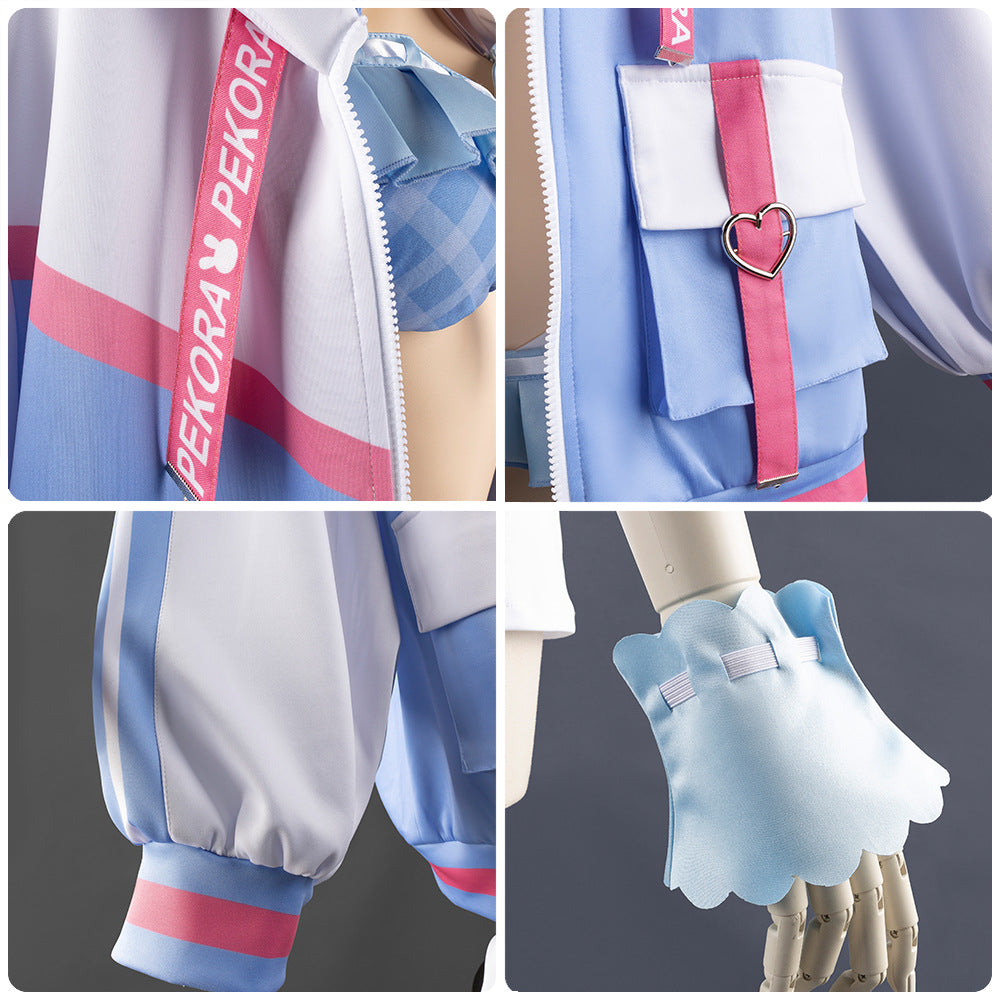 VTuber Usada Pekora Swimsuit Cosplay Costume for Anime Game Girls - Halloweez