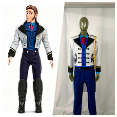 Frozon Prince Hans Cosplay Costume, Custom Royal Outfit for Halloween & Stage Performance
