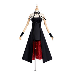 Halloweez Yor Forger Cosplay Costume - Stylish Black and Red Dress Set for Parties and Roleplay