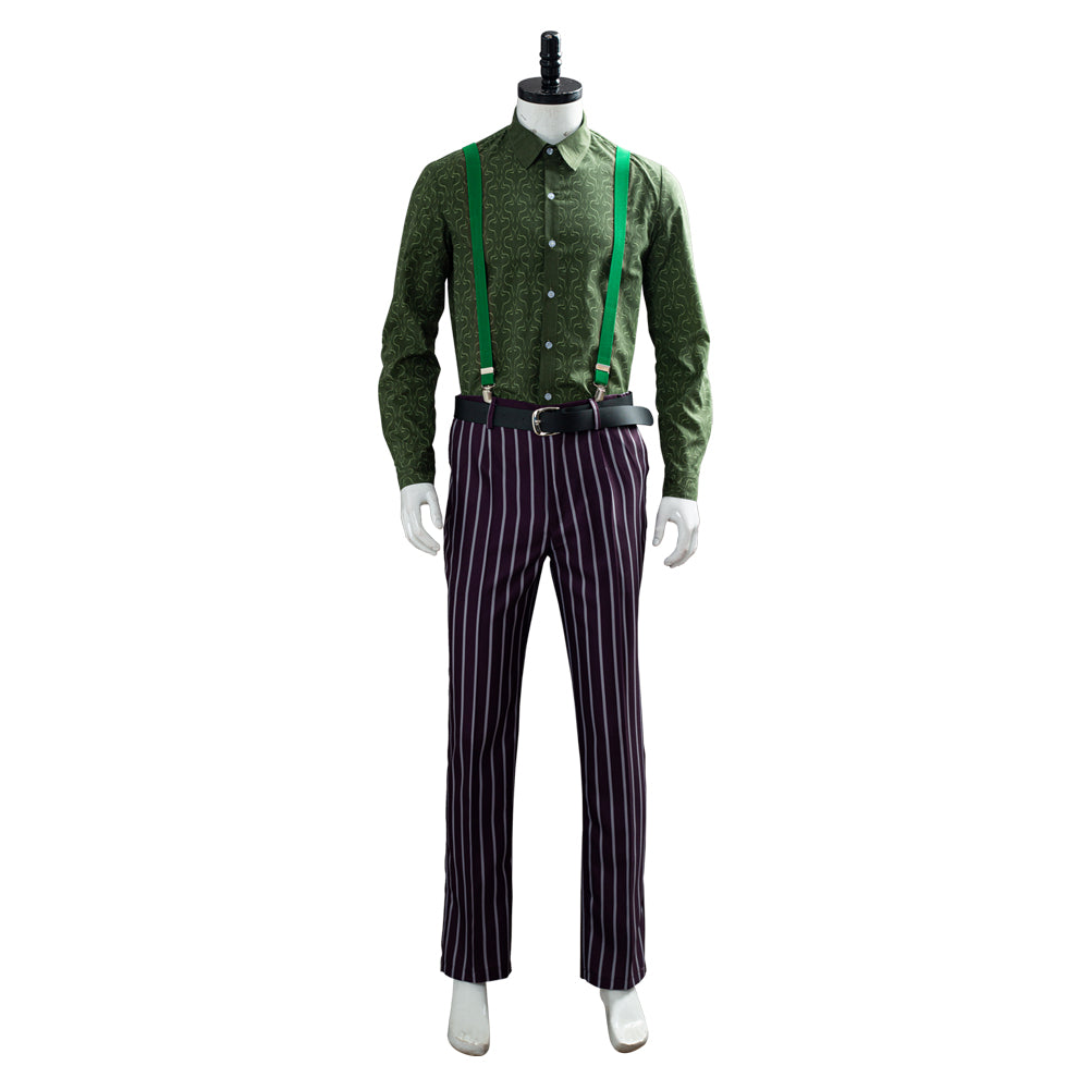 Custom Joker Cosplay Costume Mortal Kombat 11 Game Character Halloween Outfit - Halloweez
