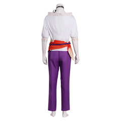 Costume de cosplay d'anime Portia pour femme | Tenue de servante d'Halloween avec accessoires | Ensemble haut et pantalon