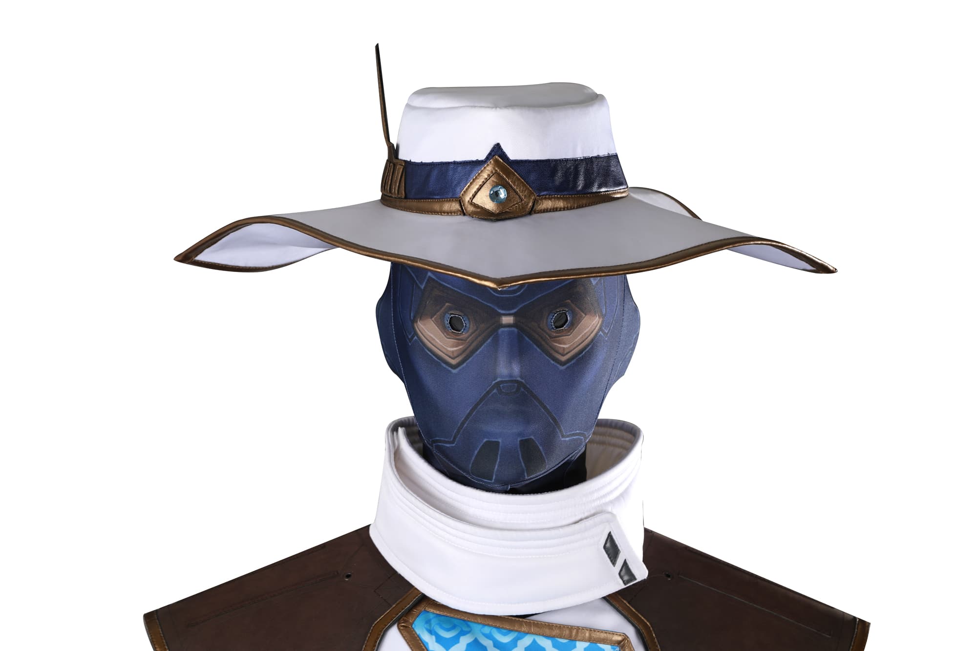 Premium Valorant Cypher Cosplay Costume Full Set for Game Role Play - Halloweez